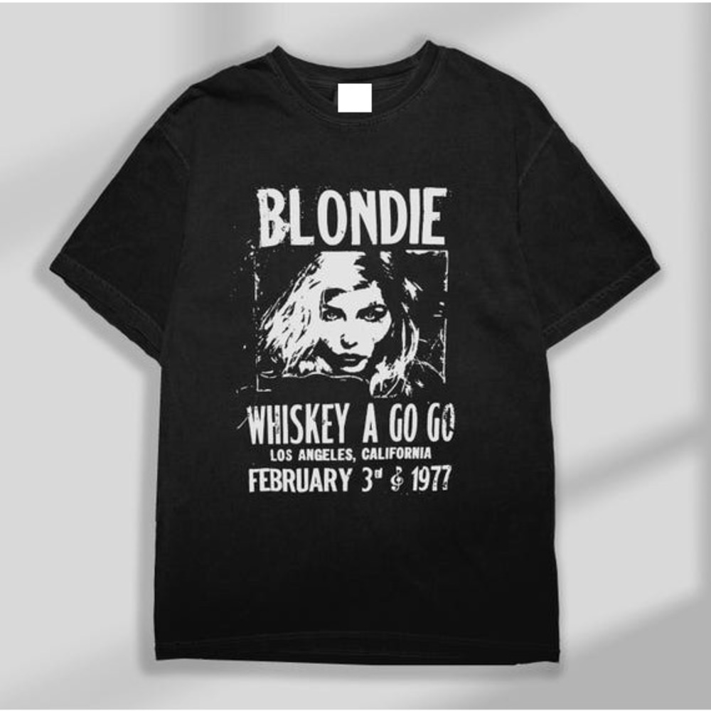 Retro 80s Blondie Tshirt, Blondie Concert Shirt